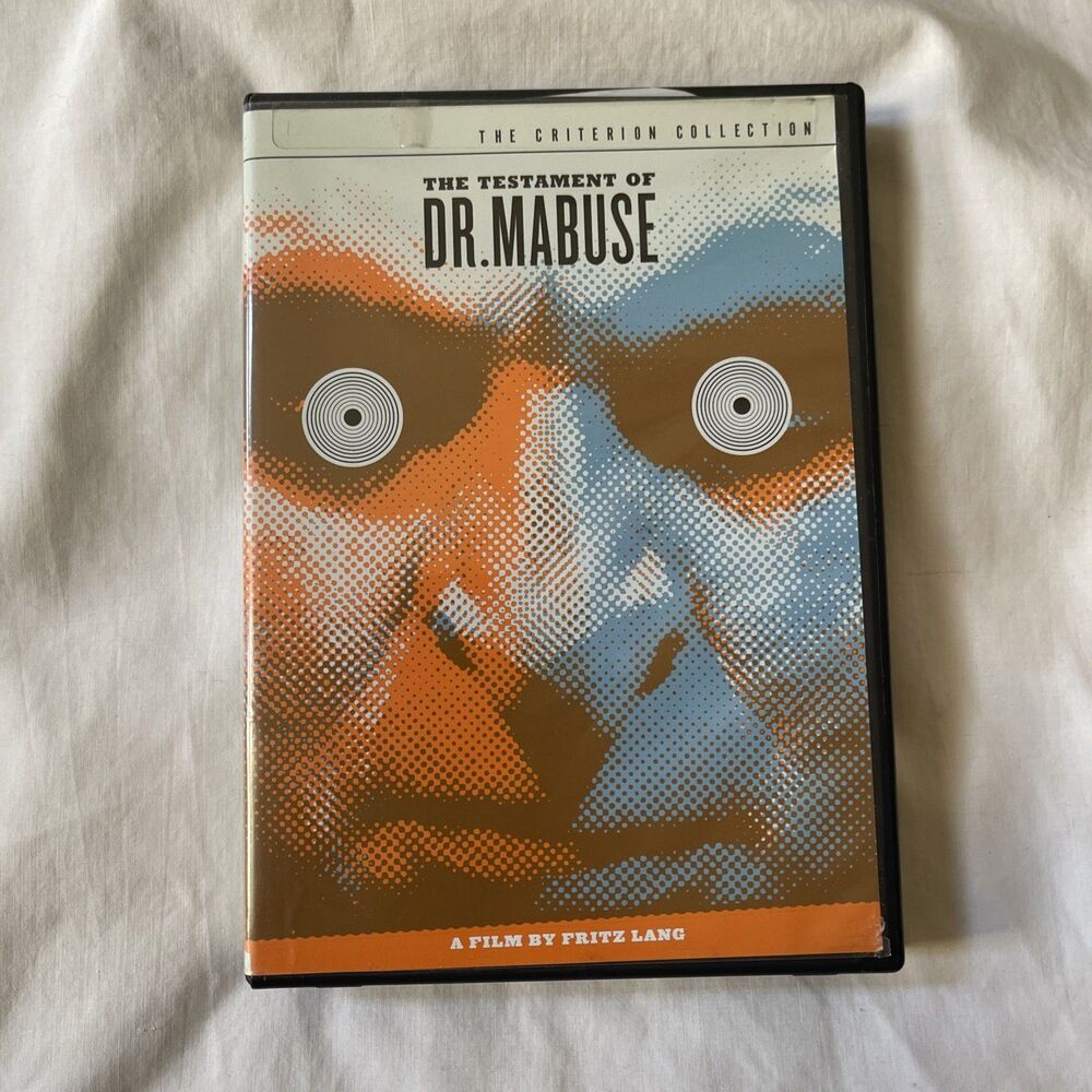 The Testament of Dr. Mabuse Criterion Collection 2 DVD Set